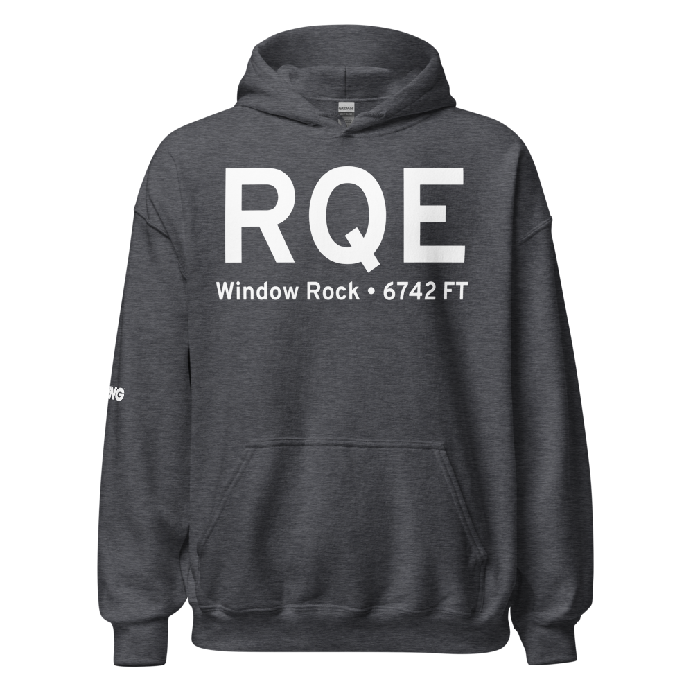 Window Rock (KRQE) Airport Hoodie Sweatshirt 