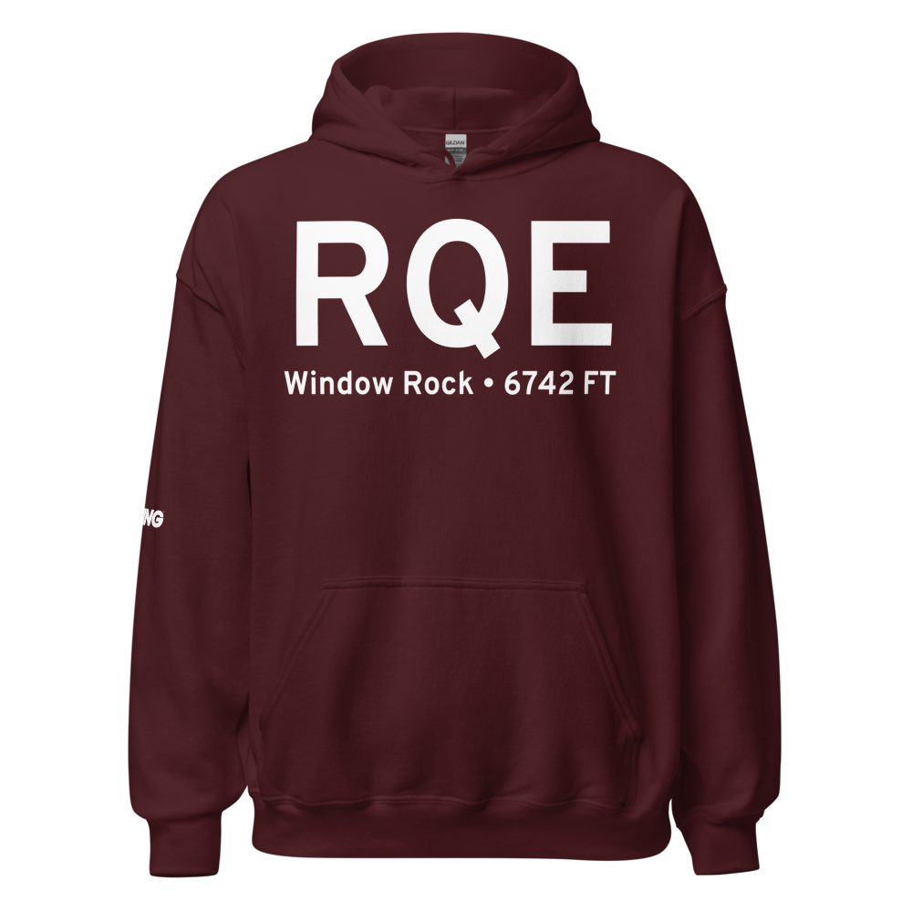 Window Rock (KRQE) Airport Hoodie Sweatshirt 