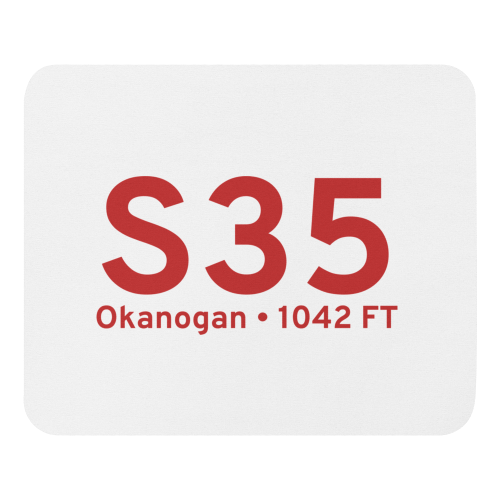 Okanogan (S35) Airport  Mouse Pad 