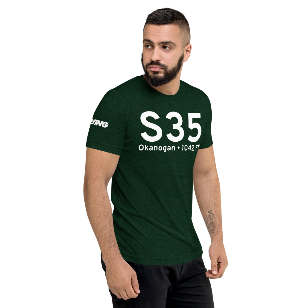 Okanogan (S35) Airport Tri-blend T-Shirt 