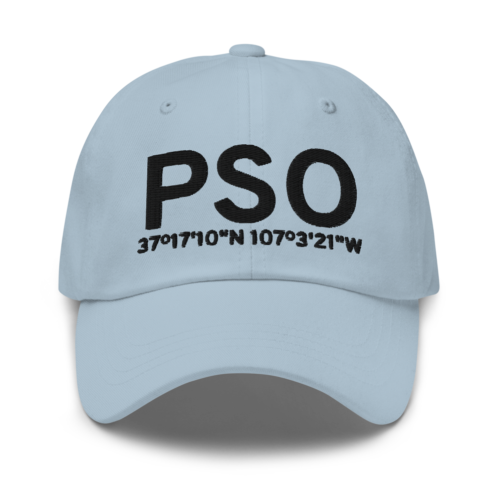Pagosa Springs (KPSO) Airport Hat 