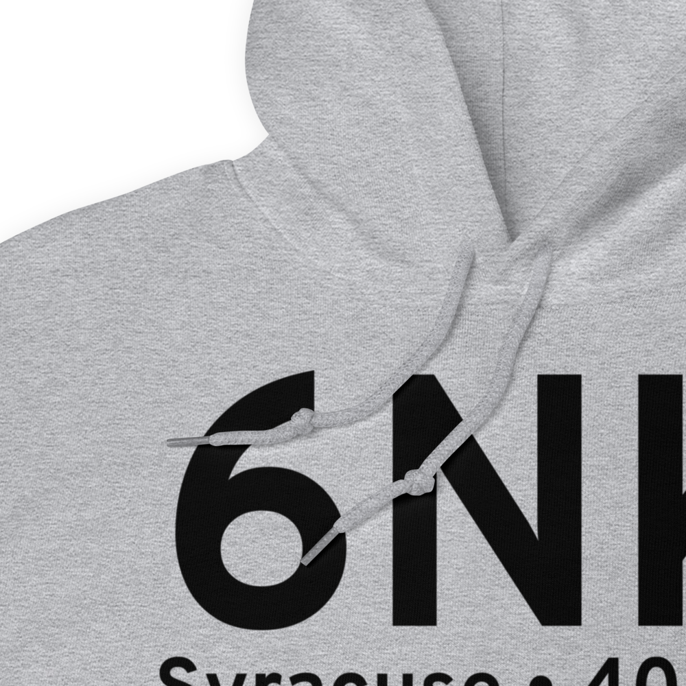 Syracuse (6NK) Airport Hoodie Sweatshirt 