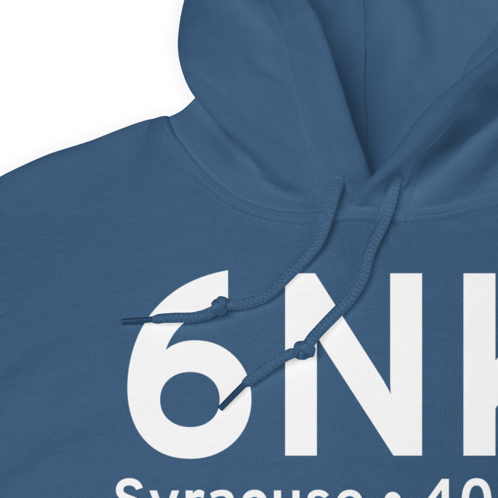 Syracuse (6NK) Airport Hoodie Sweatshirt 