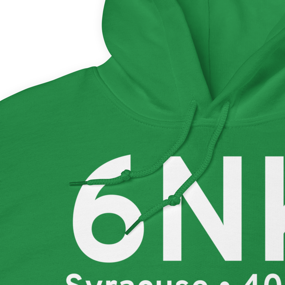Syracuse (6NK) Airport Hoodie Sweatshirt 