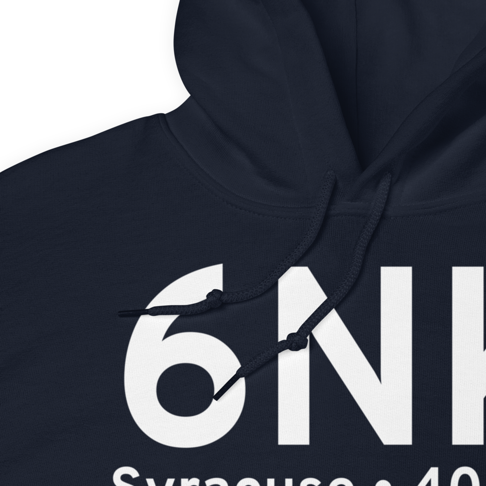 Syracuse (6NK) Airport Hoodie Sweatshirt 