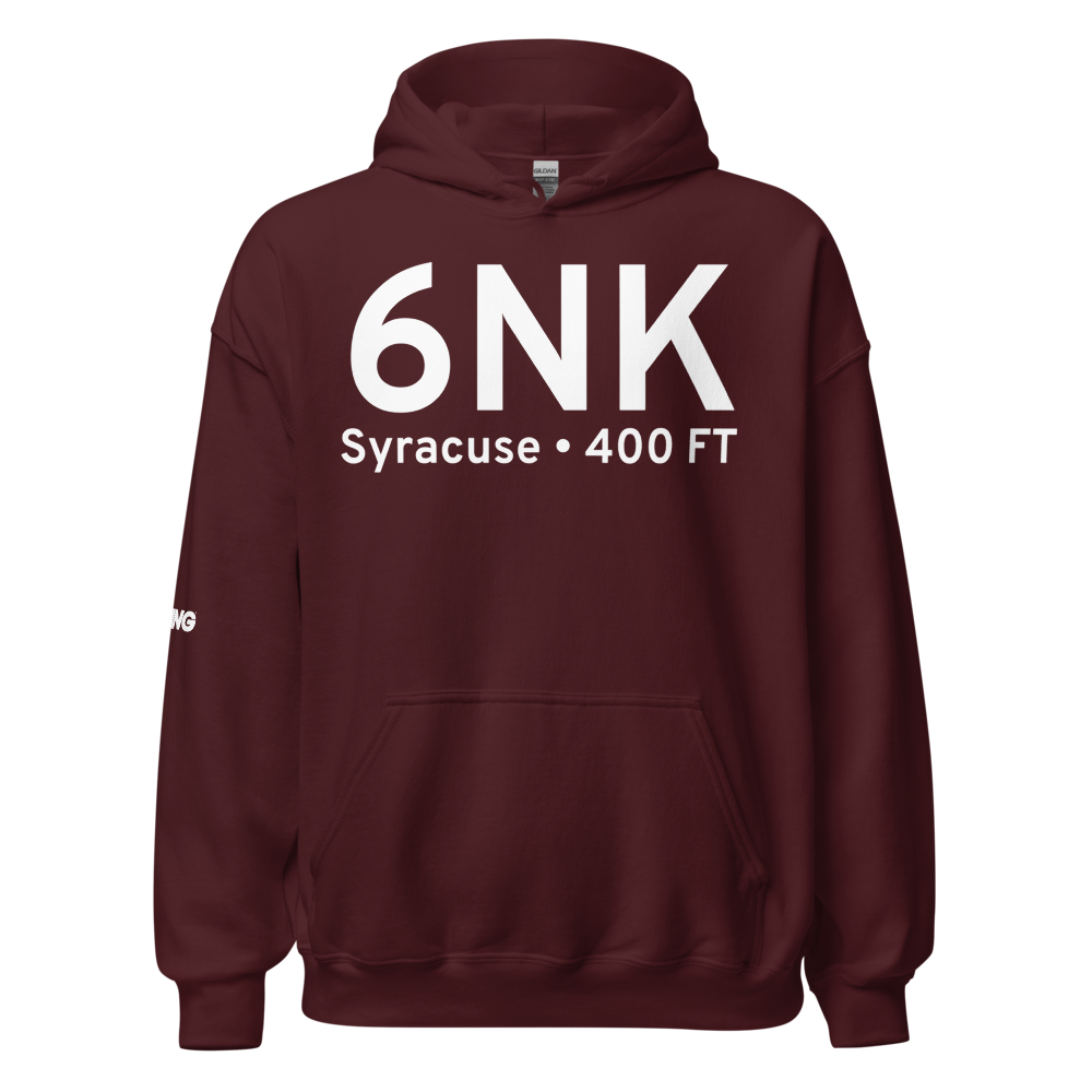 Syracuse (6NK) Airport Hoodie Sweatshirt 