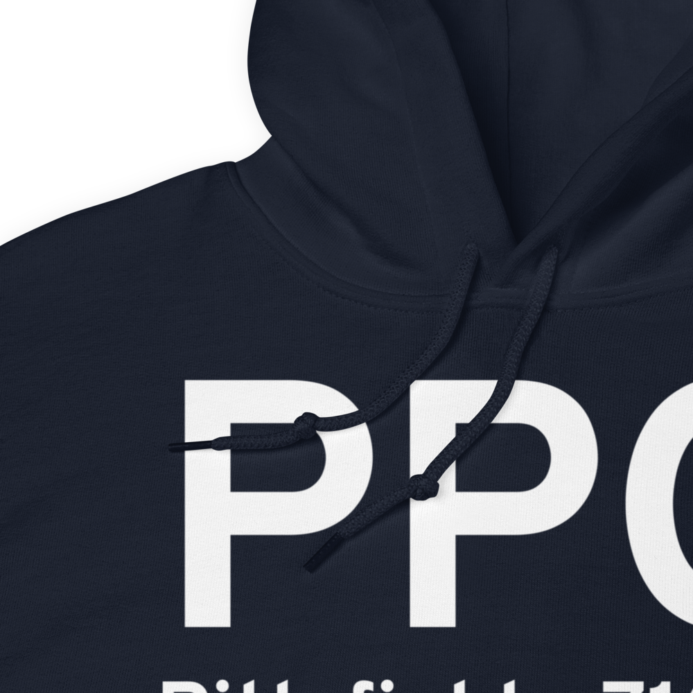 Pittsfield (KPPQ) Airport Hoodie Sweatshirt 