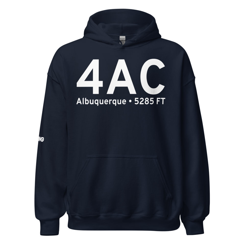 Albuquerque (US-0276) Airport Hoodie Sweatshirt 