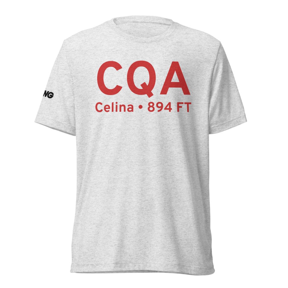 Celina (KCQA) Airport Tri-blend T-Shirt 