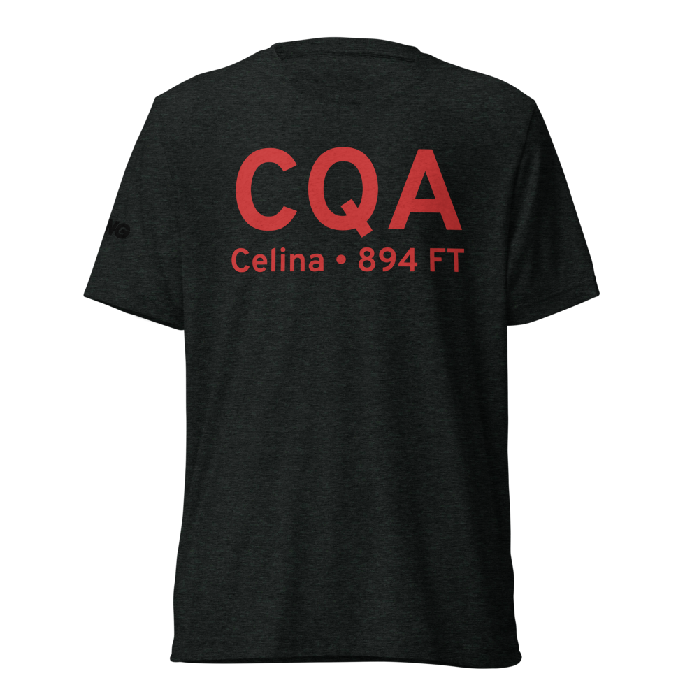 Celina (KCQA) Airport Tri-blend T-Shirt 