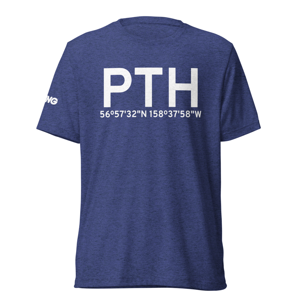 Port Heiden (PAPH) Airport Tri-blend T-Shirt 