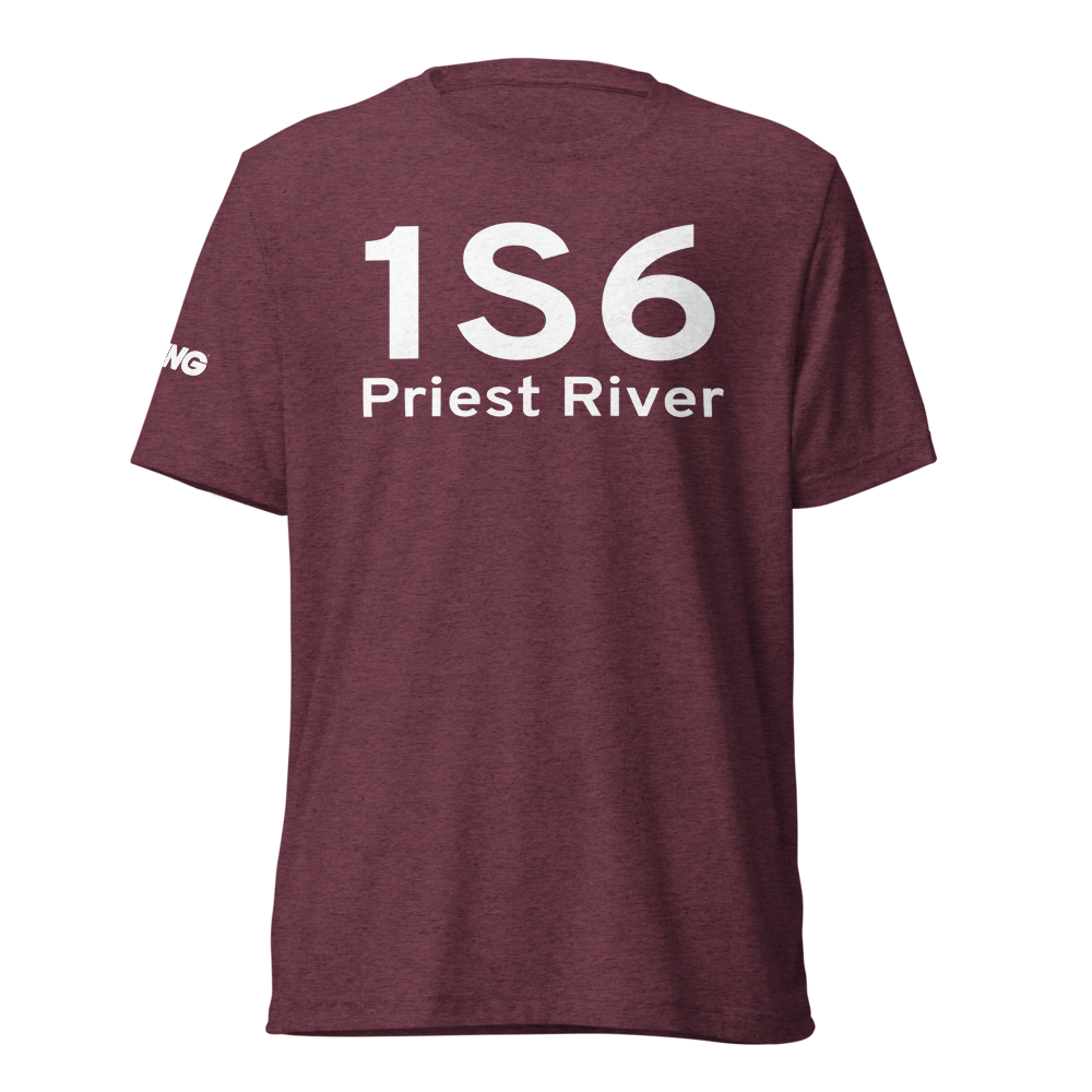 Priest River (1S6) Airport Tri-blend T-Shirt 