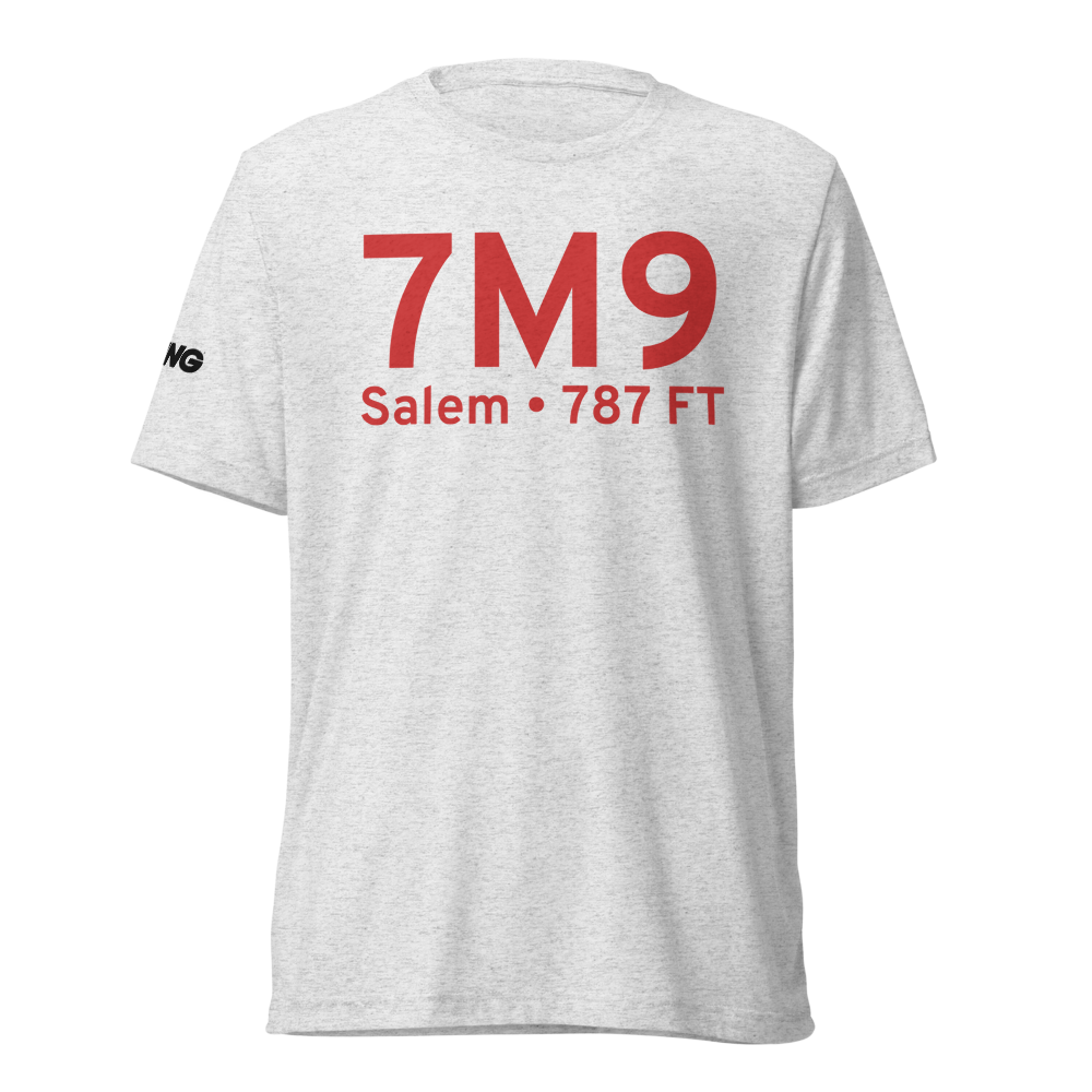 Salem (K7M9) Airport Tri-blend T-Shirt 
