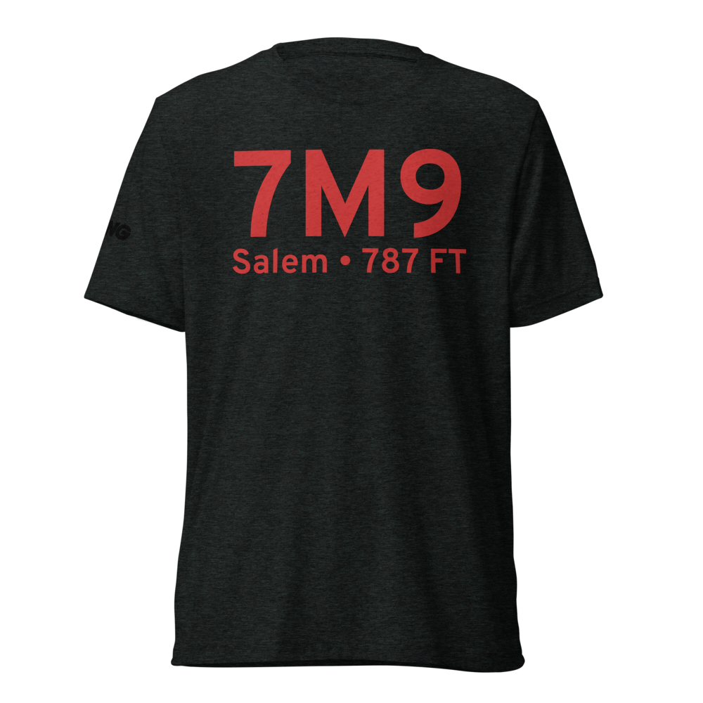 Salem (K7M9) Airport Tri-blend T-Shirt 