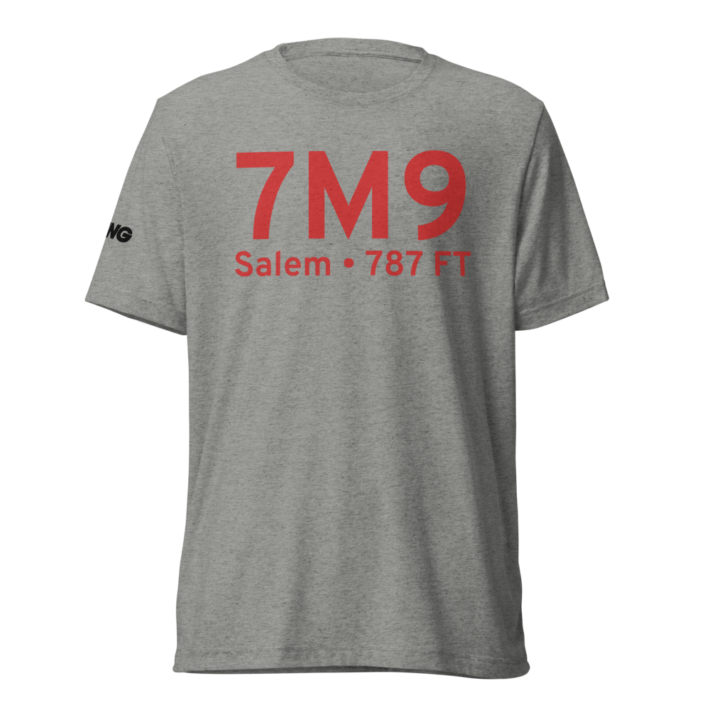 Salem (K7M9) Airport Tri-blend T-Shirt 