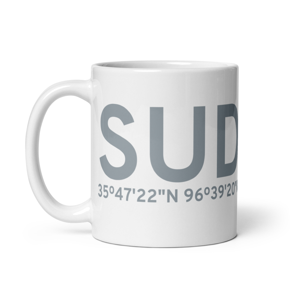 Stroud (KSUD) Airport Mug 