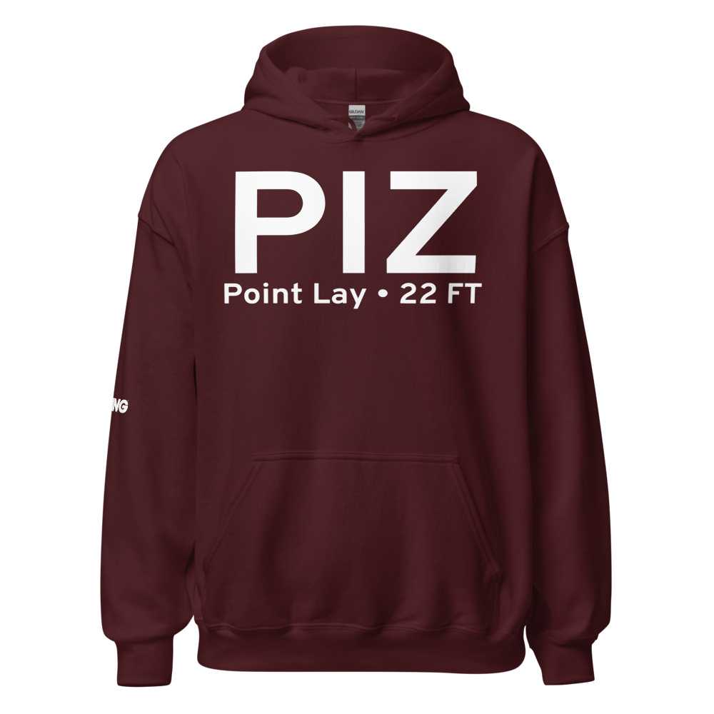 Point Lay (PPIZ) Airport Hoodie Sweatshirt 