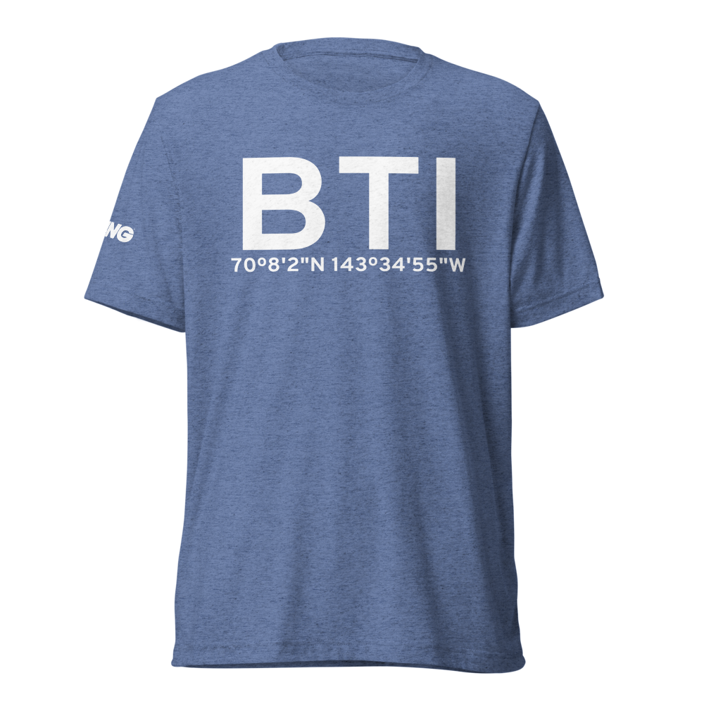 Barter Island Lrrs (PABA) Airport Tri-blend T-Shirt 