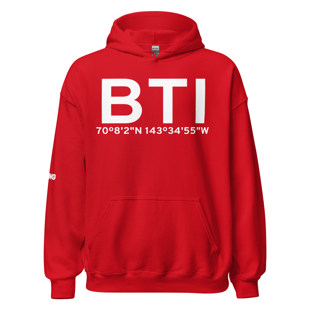 Barter Island Lrrs (PABA) Airport Hoodie Sweatshirt 