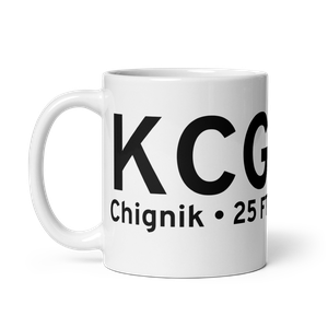 Chignik (KCG) Airport Mug