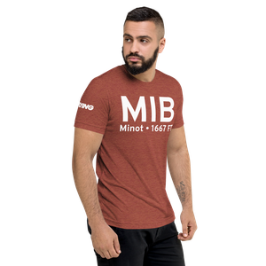 Minot (KMIB) Airport Tri-blend T-Shirt