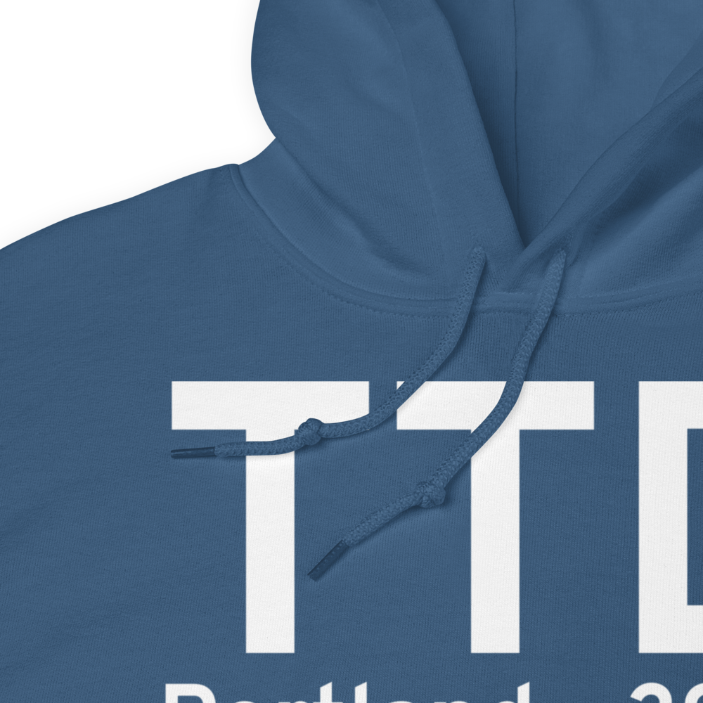 Portland (KTTD) Airport Hoodie Sweatshirt 