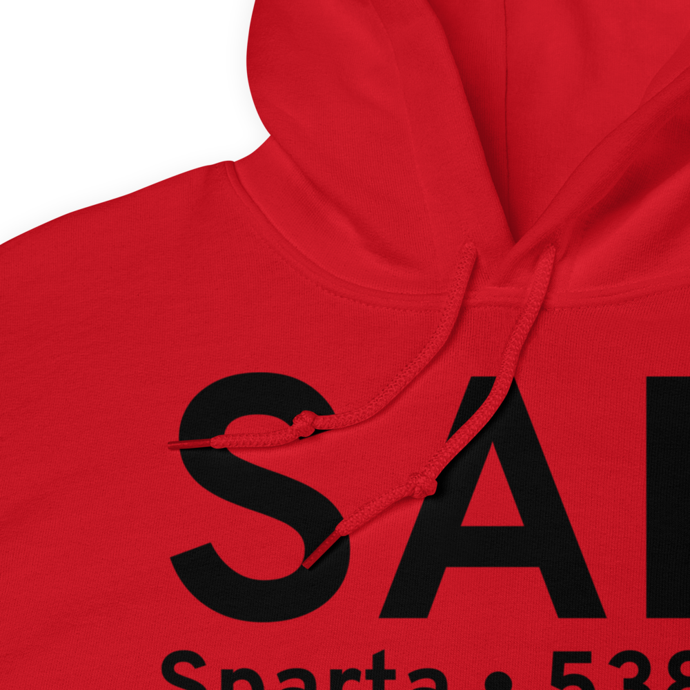 Sparta (KSAR) Airport Hoodie Sweatshirt 
