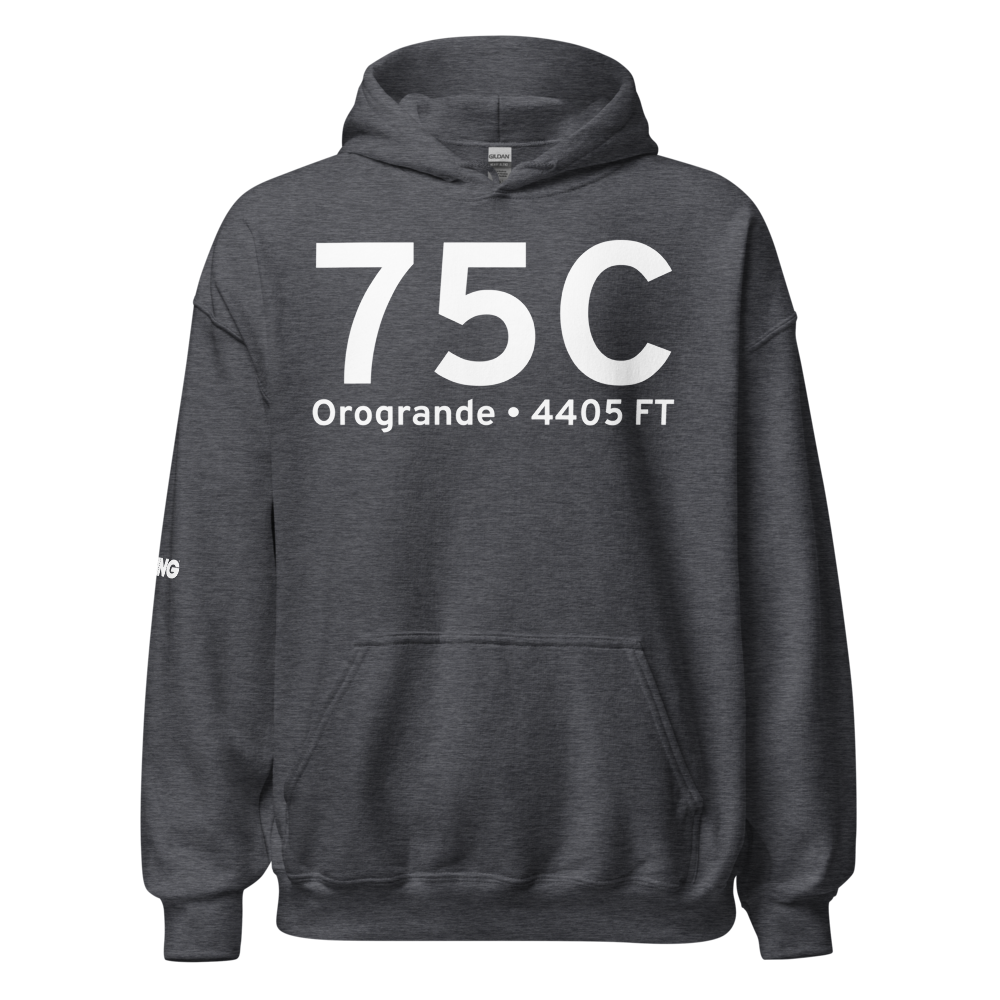 Orogrande (75C) Airport Hoodie Sweatshirt 