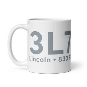 Lincoln (3L7) Airport Mug