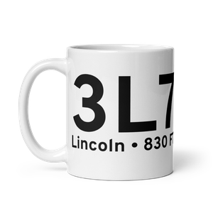 Lincoln (3L7) Airport Mug