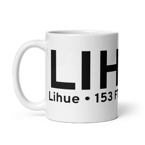 Lihue (PHLI) Airport Mug