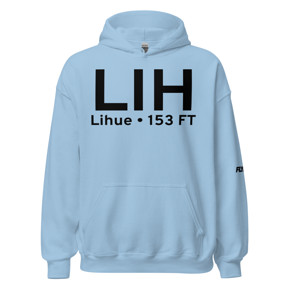 Lihue (PHLI) Airport Hoodie Sweatshirt 