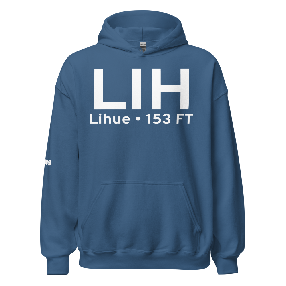 Lihue (PHLI) Airport Hoodie Sweatshirt 
