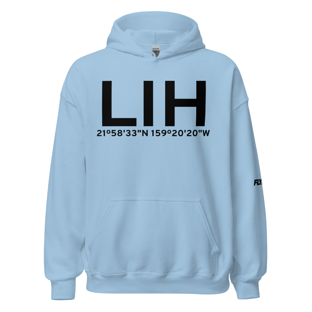Lihue (PHLI) Airport Hoodie Sweatshirt 