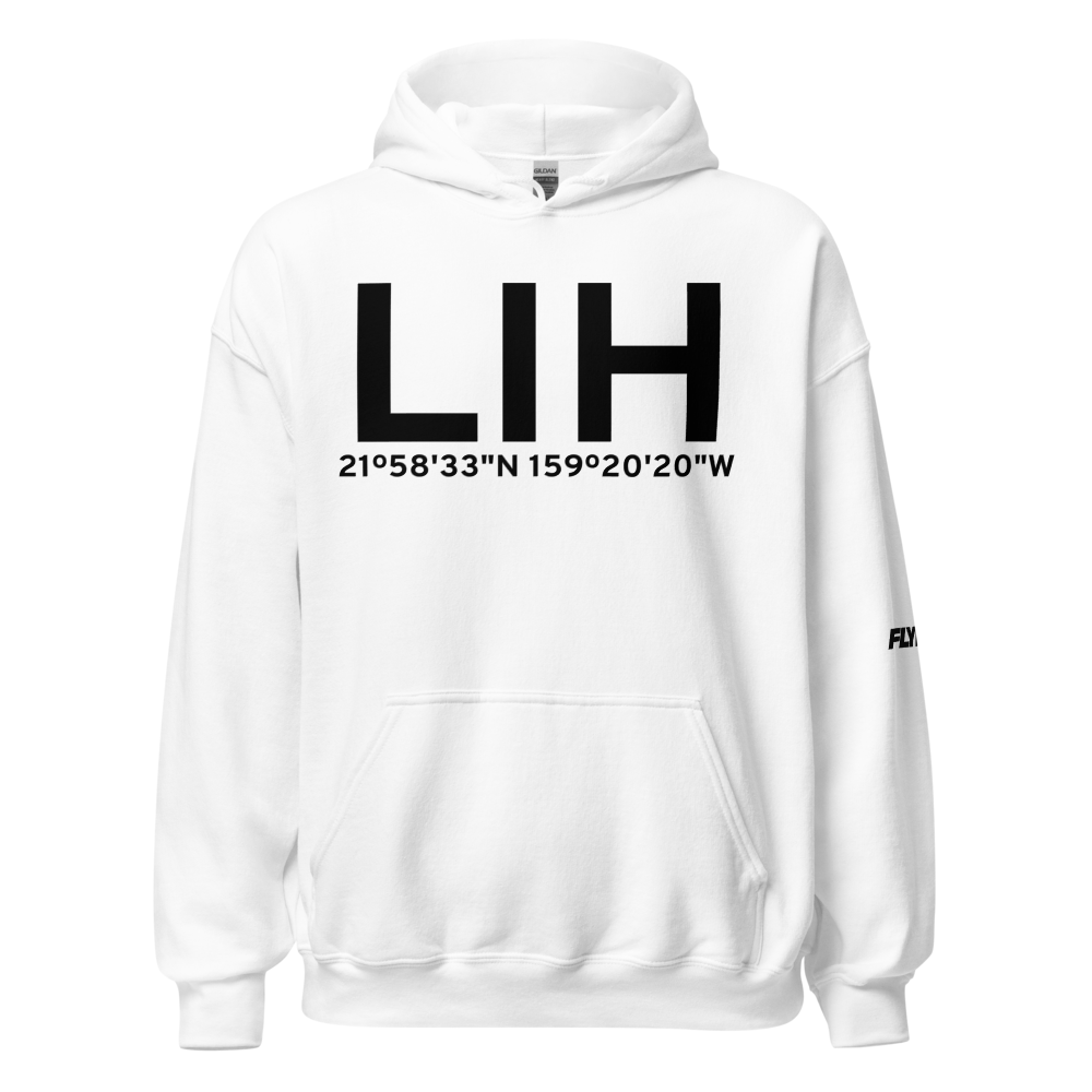 Lihue (PHLI) Airport Hoodie Sweatshirt 