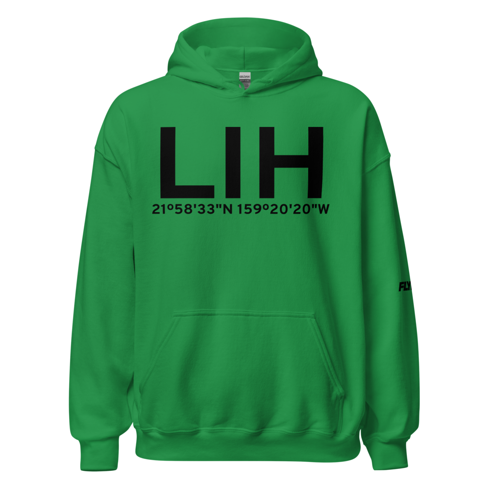 Lihue (PHLI) Airport Hoodie Sweatshirt 