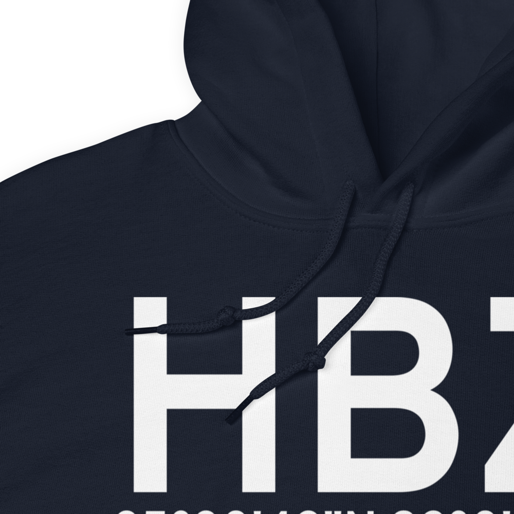 Heber Springs (KHBZ) Airport Hoodie Sweatshirt 