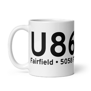 Fairfield (U86) Airport Mug