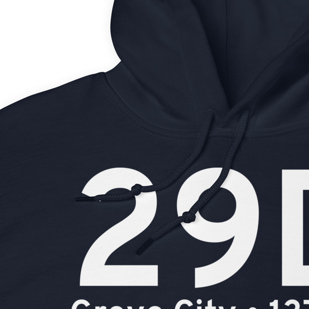 Grove City (K29D) Airport Hoodie Sweatshirt 