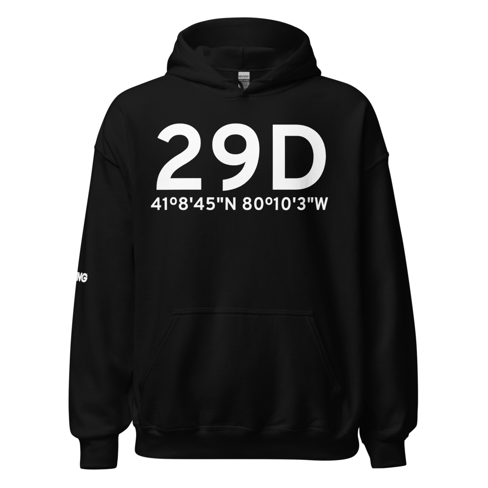 Grove City (K29D) Airport Hoodie Sweatshirt 