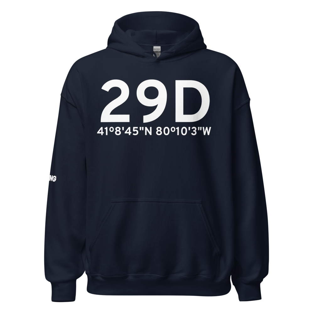 Grove City (K29D) Airport Hoodie Sweatshirt 