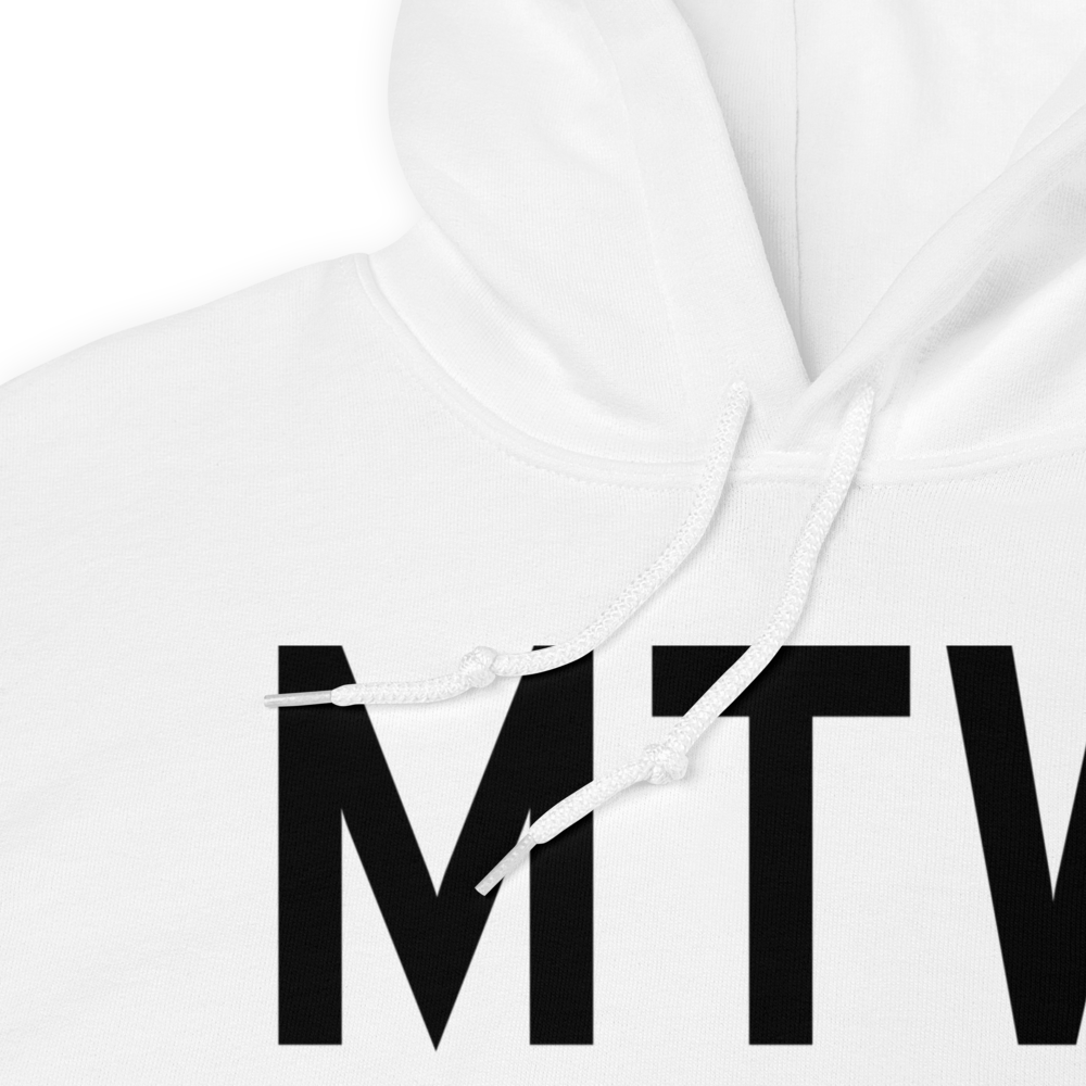Manitowoc (KMTW) Airport Hoodie Sweatshirt 