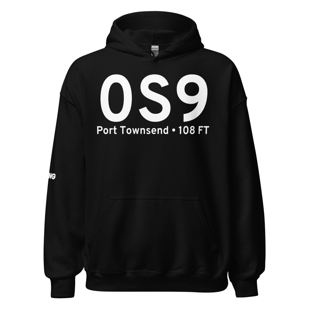 Port Townsend (K0S9) Airport Hoodie Sweatshirt 