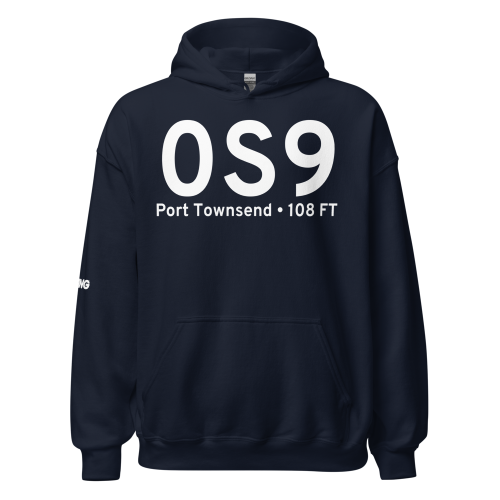 Port Townsend (K0S9) Airport Hoodie Sweatshirt 