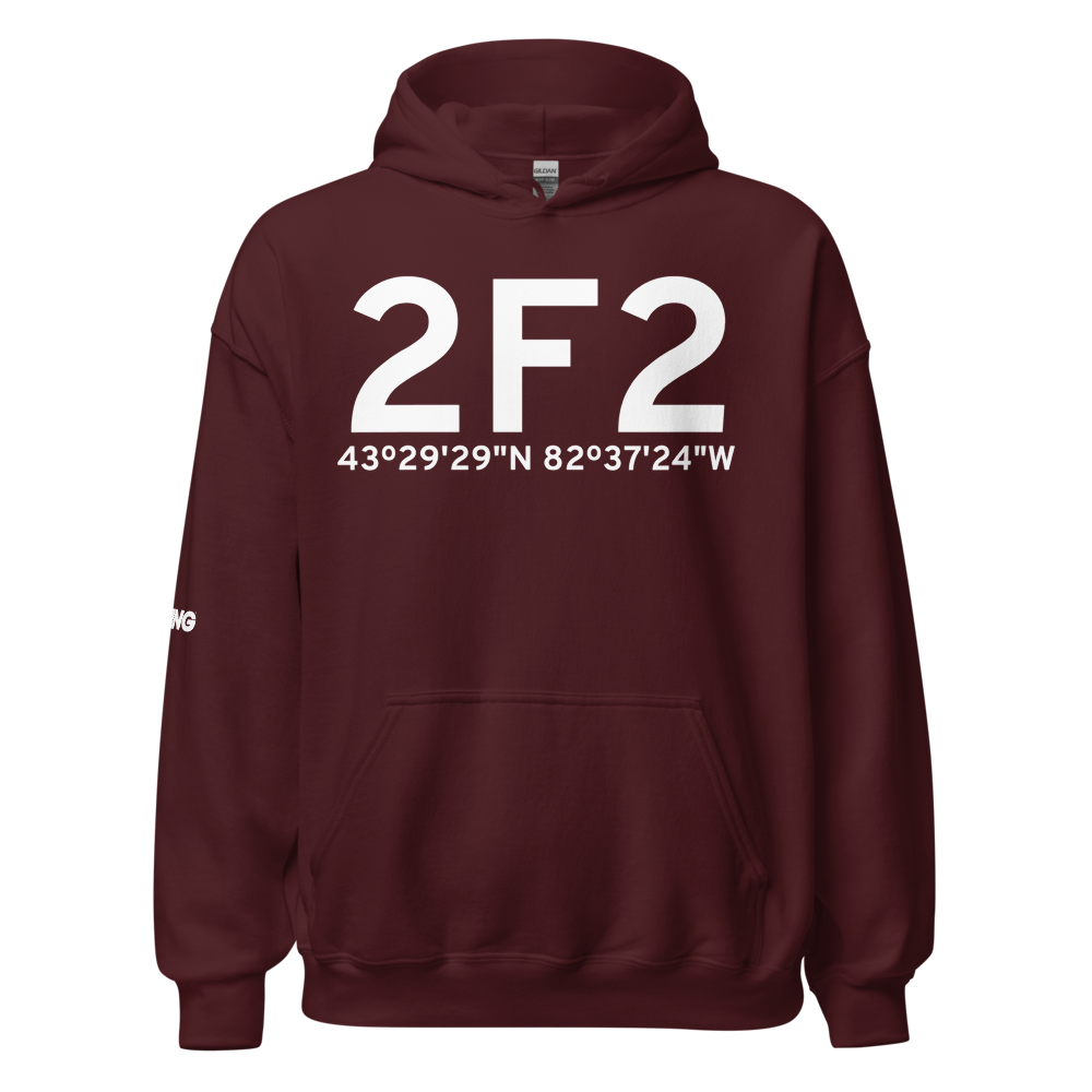Carsonville (2F2) Airport Hoodie Sweatshirt 