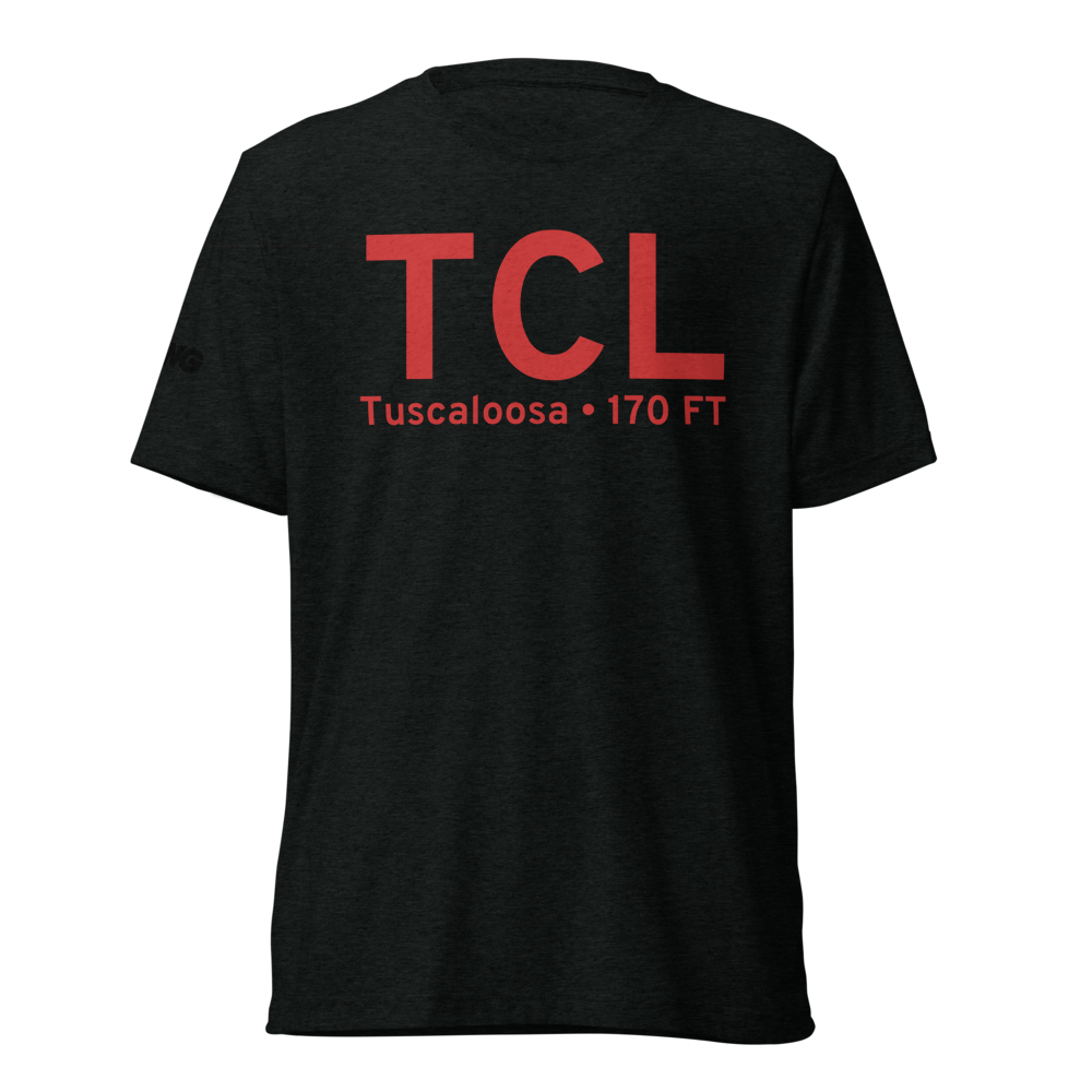 Tuscaloosa (KTCL) Airport Tri-blend T-Shirt 