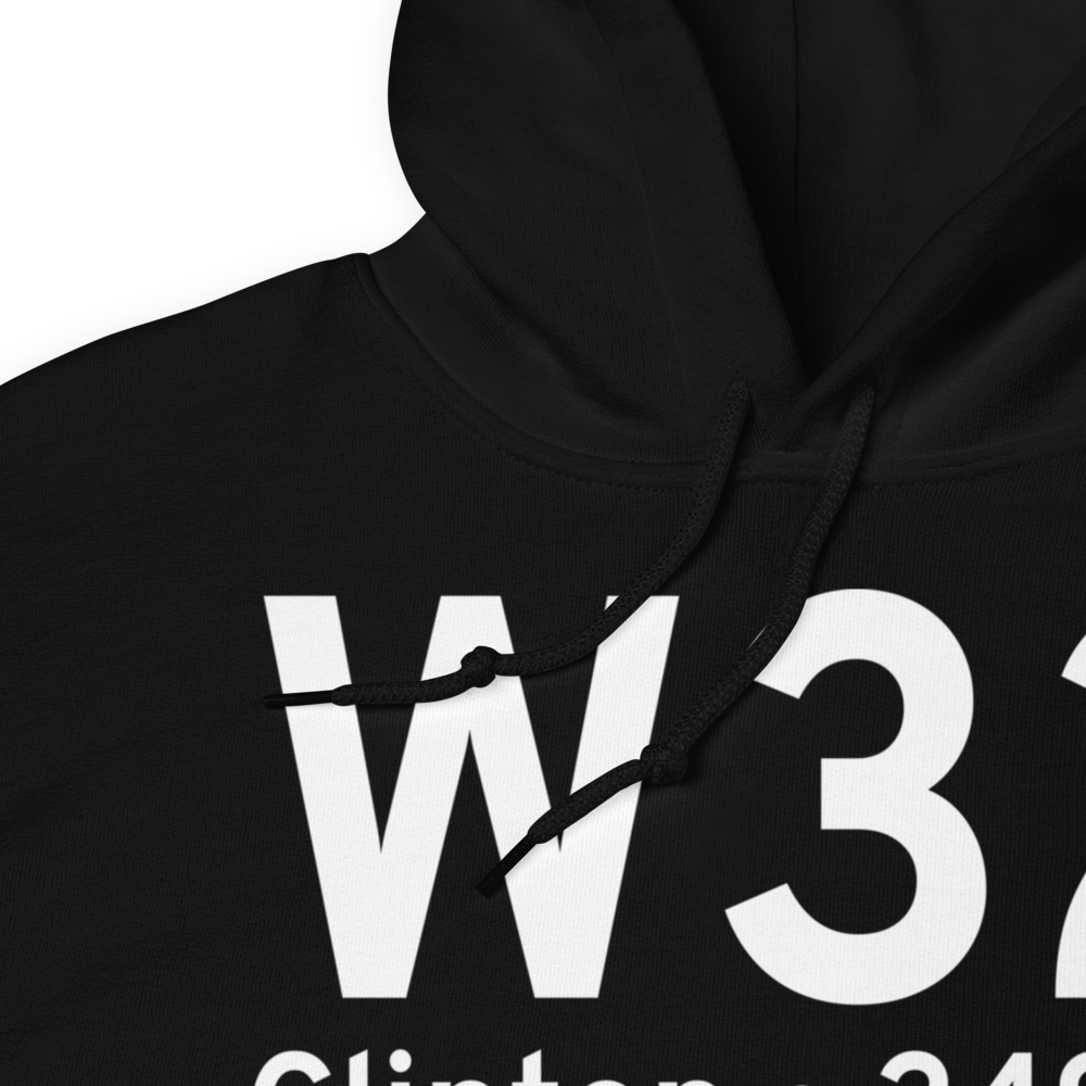 Clinton (KW32) Airport Hoodie Sweatshirt 