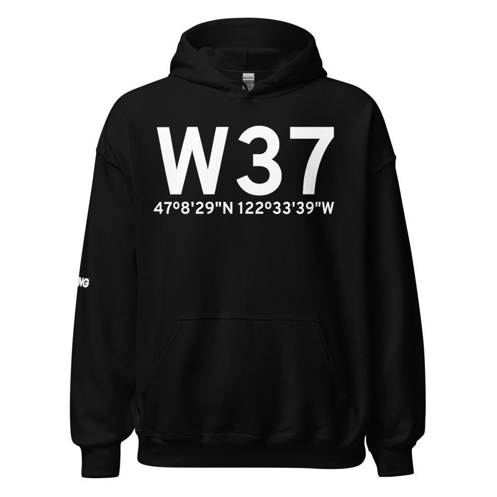 Tacoma (W37) Airport Hoodie Sweatshirt 