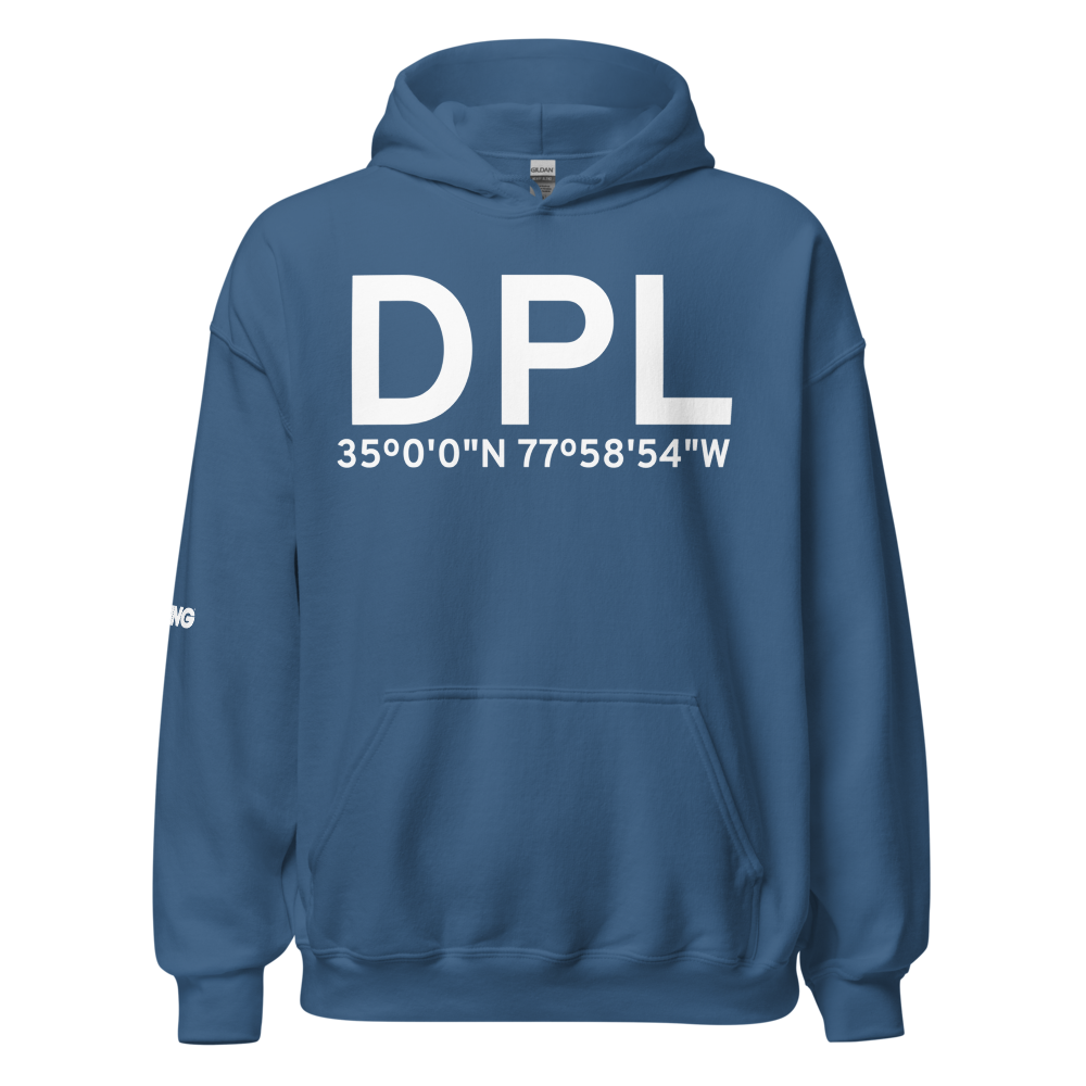Kenansville (KDPL) Airport Hoodie Sweatshirt 