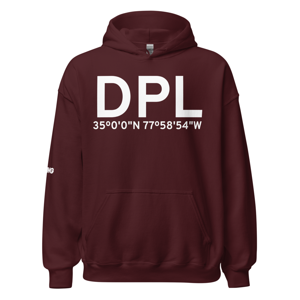 Kenansville (KDPL) Airport Hoodie Sweatshirt 